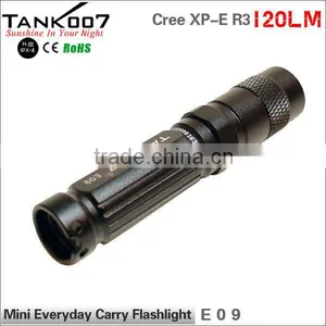Mini Flashlight 120 Lumens Mini Camping Flashlight TANK007 E09 thumbnail-1
