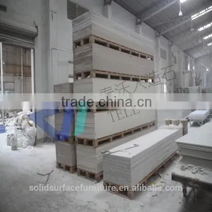 Eco-friendly Solid Surface Stone Slab Shower Wall thumbnail-1