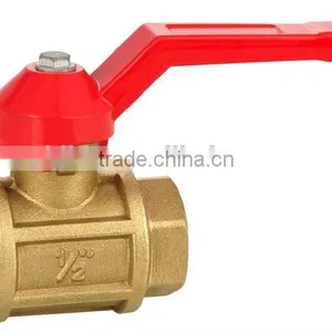 Lead-free Brass Brass Ball Valve Full Flow Forged Brass Ball Valve JD-4002 thumbnail-1