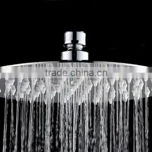 Super Thin Stainless Steel Bathroom Water Saving Rain Shower Head thumbnail-2