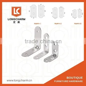90 Degree Metal Wall Shelf Support Furniture Shelf Bracket Made in China thumbnail-3