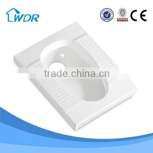 Bath Ware Ceramic Sanitary Quality Squatting wc Pan thumbnail-5
