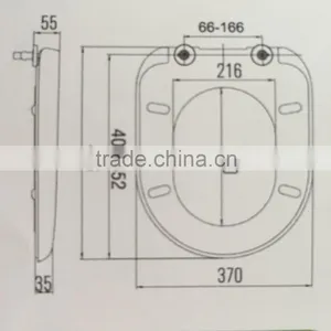 Comfortable Ceramic Urea Toilet Seat thumbnail-4