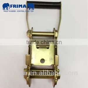 2"/5Ton Metal Handle Ratchet Buckle for Ratchet Tie Down, Ratchet Strap, Lashing Strap thumbnail-3