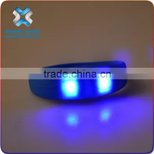 2016 Motion and Sound Led Activated Bracelet Accept Customized,led Bracelet thumbnail-3
