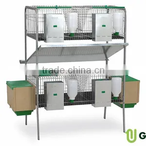 Rabbit Cage 2 Floors 2 Nests and 2 Compartments. Model Laguna thumbnail-1