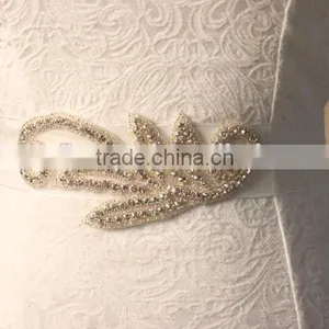 Wholesale Fancy Flower Belt and Sashes for Wedding Dress thumbnail-3