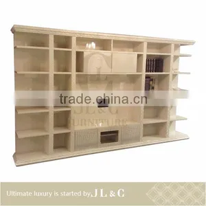 2014 Best Selling Designs Corner tv Cabinets With Wheel, TV Wall With Solid Wood, AH02-30 From JL&C Furniture thumbnail-1