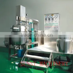 High Shear Vacuum Homogenizer Mixer Cosmetic Body Cream Making Machine thumbnail-1