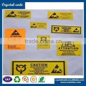 2015 Hot Sale Wholesale Cheap Self Adhesive Shipping Warning Label Quality Choice thumbnail-6