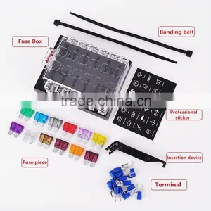 16 Way Circuit Blade Fuse Holder 12v CAN Link Relay Box thumbnail-3
