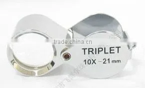 Wholesale High Quality Portable Jewelry & Gem Loupe With Leather Bag as 10X-18mm thumbnail-3