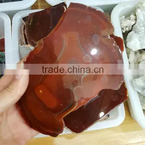100% Natural Red Agate Slices for Wholesale thumbnail-3
