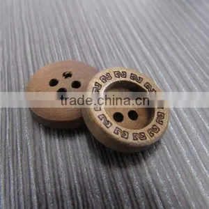 Natural Wooden Button for Shirt thumbnail-1