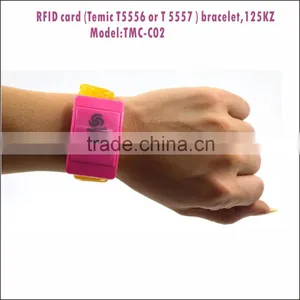 Promotional RFID Wristband / Waterproof RFID Bracelet / Silicone RFID Bracelet thumbnail-1