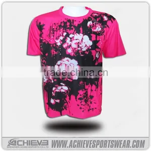 High Quality Wholesale Polyester Spandex T-shirts,hip Hop t Shirt thumbnail-6