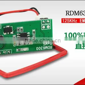 UART 125Khz EM4100 RFID Card Key ID Reader Module RDM6300 thumbnail-3