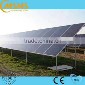 Commercial Industrial Galvanized Steel Solar Ground System PV Mounting Brackets thumbnail-3