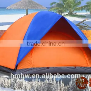 3 Person Double Layers Single Door Outdoor Travelling Tent thumbnail-5