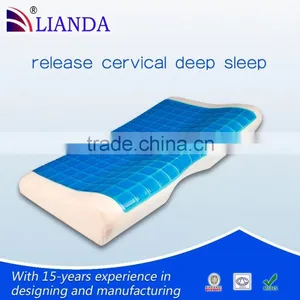 Amazon Gold Supplier Cooling Gel Pillow Memory Foam Gel Pillow thumbnail-6