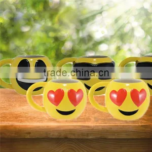 Ceramic Big Smile Coffee Mug Popular Emoji Design thumbnail-1
