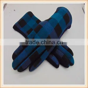 Thinsulated Touch Screeen Great Checkered Handmade Ladies Gloves Wholesale thumbnail-1