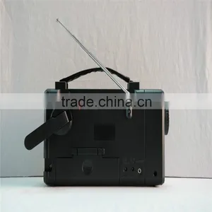 Portable With Muilti-band 2015 Hot Sale Solar Dynamo Radio Solar Powered Flashlight Radio thumbnail-2