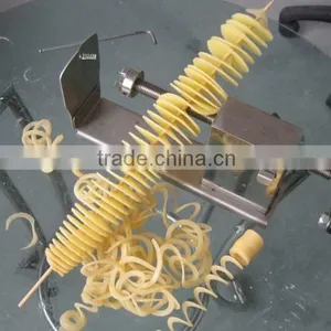 Twist Potato Spiral Cutter/spiral Potato Cutting Machine/spiral Potato Slicer thumbnail-6