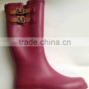 Knee High Boots Latest Design Women Rubber Boots thumbnail-1