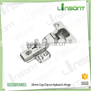 China Manufacture Hydraulic Clip on German Hinge Furniture Accessories Cabinet Hinge thumbnail-1