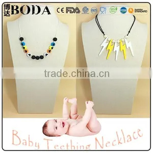 Baby Teething Toyteether Silicone Necklace thumbnail-1