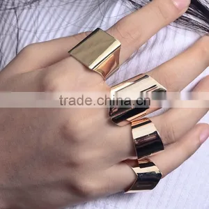 CHEAP WHOLESALE MEN IMITATION RINGS Stainless Steel Ring thumbnail-1