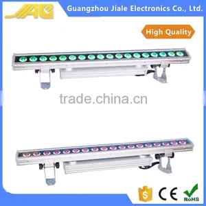 High Lumen 18pcs Dmx Rgb Led Wall Washer 6in1 Wall Washer Led uv Stage Ligth thumbnail-1