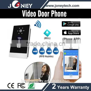 Smart Phone Wifi Wireless Video Door Phone With Card Reader thumbnail-1