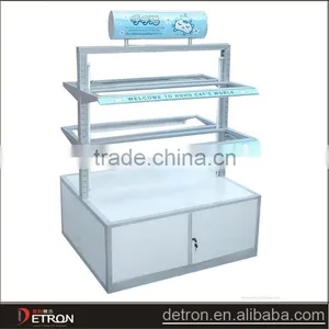High Fashion Floor Display Two Layers Stand for Shop thumbnail-1