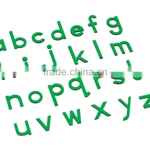 Montessori Wooden Toys for Small Moveable Alphabet(print Green) thumbnail-1