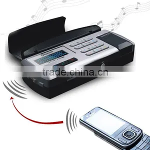 Bluetooth Car Kit/Bluetooth Handsfree Car Kit/Bluetooth FM Transmitter With Lcd Disply Show the Caller ID,TTS Function thumbnail-1