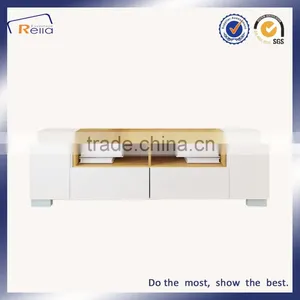2016NEW ELEGANT FUNKY WOOD TV STAND UNIT CHEAP TABLE thumbnail-1