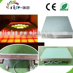 Waterproof RGB Glass Tiles Floor Led Lighting thumbnail-1