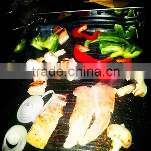 Miracook MA-2500 Non-stick Grill Pans Use for Infrared Smokeless Bbq Grill thumbnail-1