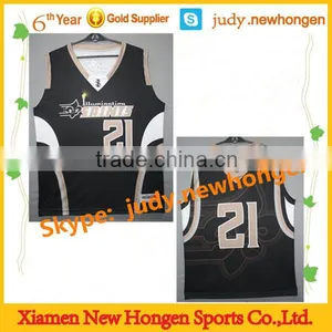 2016 New Design Man Basketball Uniform, Color Black Jersey Basketball thumbnail-1