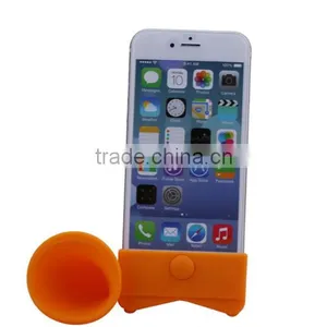 New Promotion Portable Cellphone Accessories Silicone Portable Speakers thumbnail-3