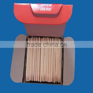 250pcs Wooden Dental Square Toothpicks thumbnail-1