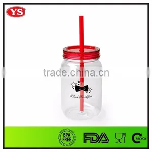 Bpa Free Single Wall Plastic Mason Jars Wholesales 720 ml thumbnail-2