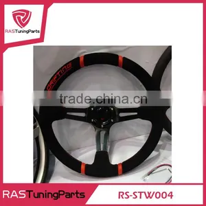 MOMO Racing Car Modification Steering Wheel Leather Material thumbnail-1