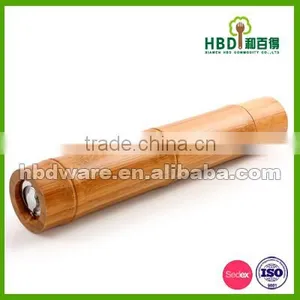 Natural Bamboo Pepper and Salt Grinder, Pepper Salt Set thumbnail-2