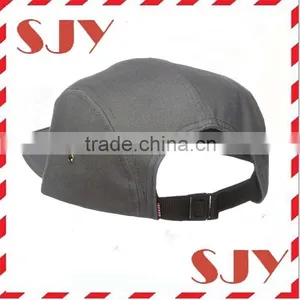 Low Profile Unconstructed Blank Wholesale 5 Panel Cap thumbnail-3