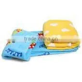 Double Face Printed Coral Fleece Fabric Blanket thumbnail-1