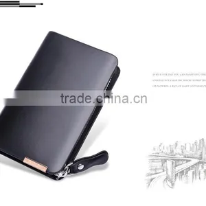 Custom Trip Leather Car Key Pouch Wallet/holder Inside With Key Chain thumbnail-3