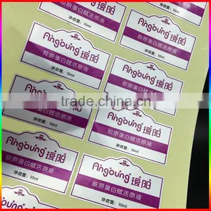 Self Adhesive Hot Sale Printing Aluminium Foil Sticker, Printed Adhesive Matt Silver PET Label thumbnail-3
